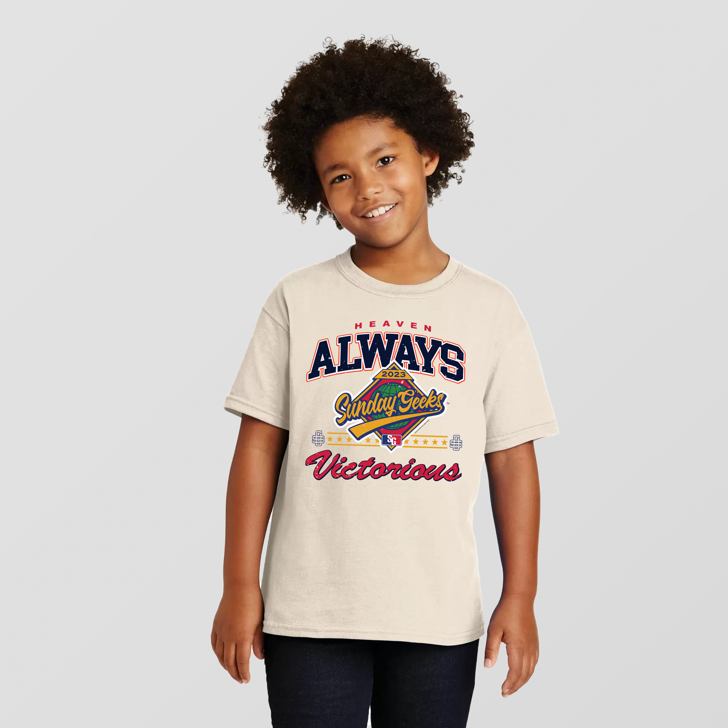 Kids Heaven Always Victorious Tee