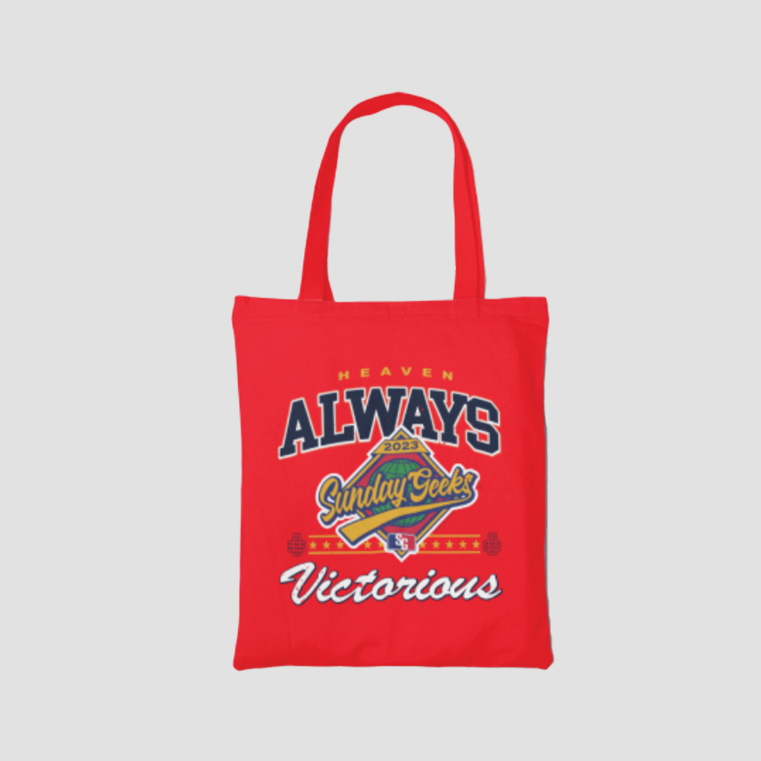 Heaven Always Victorious Tote Bag