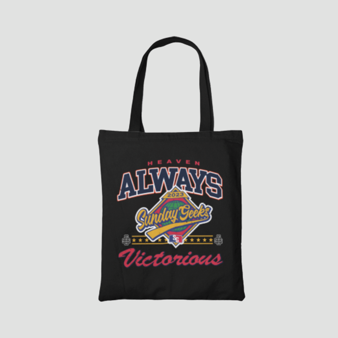 Heaven Always Victorious Tote Bag