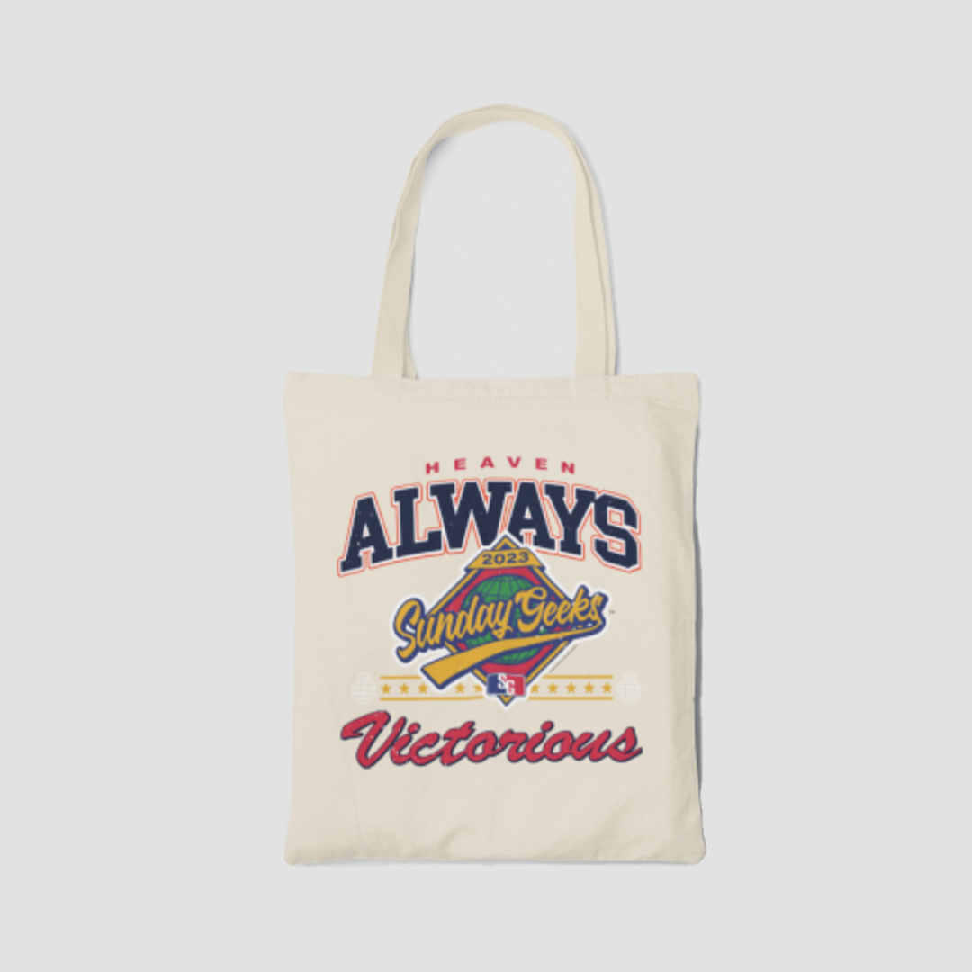 Heaven Always Victorious Tote Bag