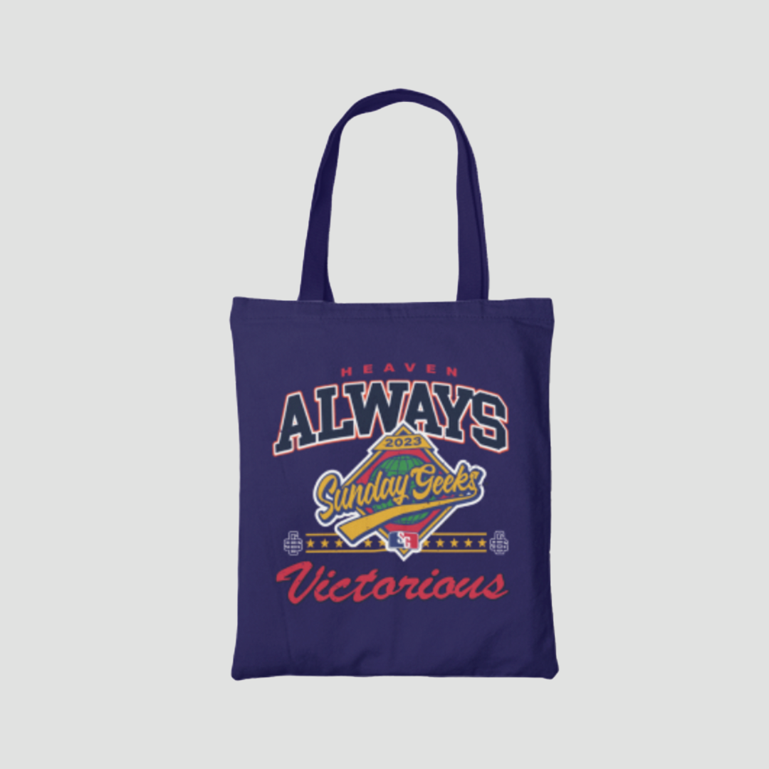 Heaven Always Victorious Tote Bag