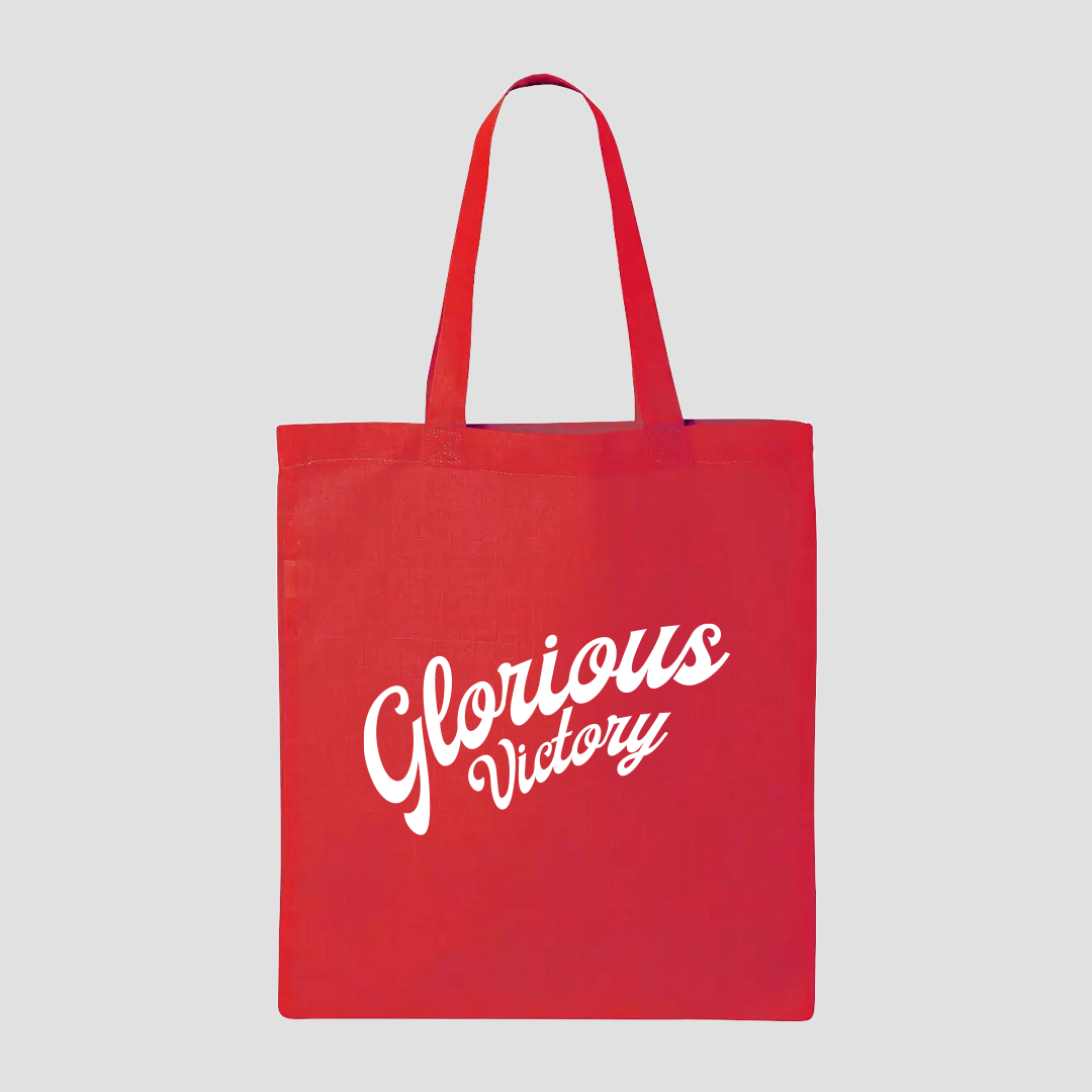 Glorious Victory Tote Bag