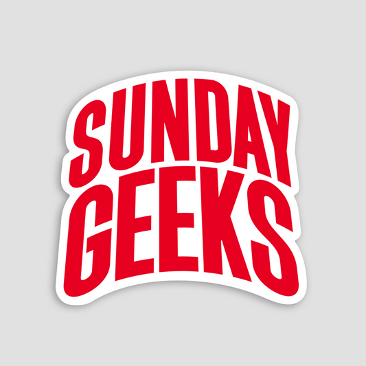 Sunday Geeks Stickers